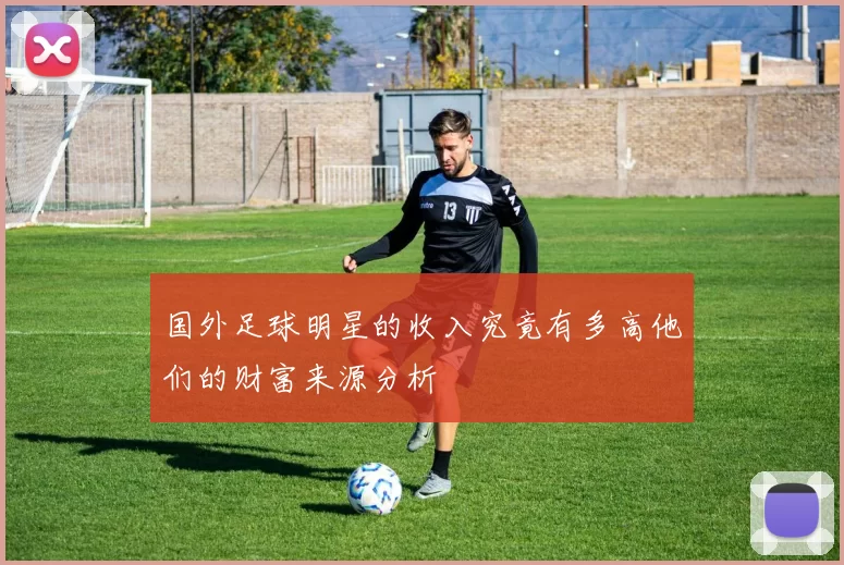 国外足球明星的收入究竟有多高他们的财富来源分析